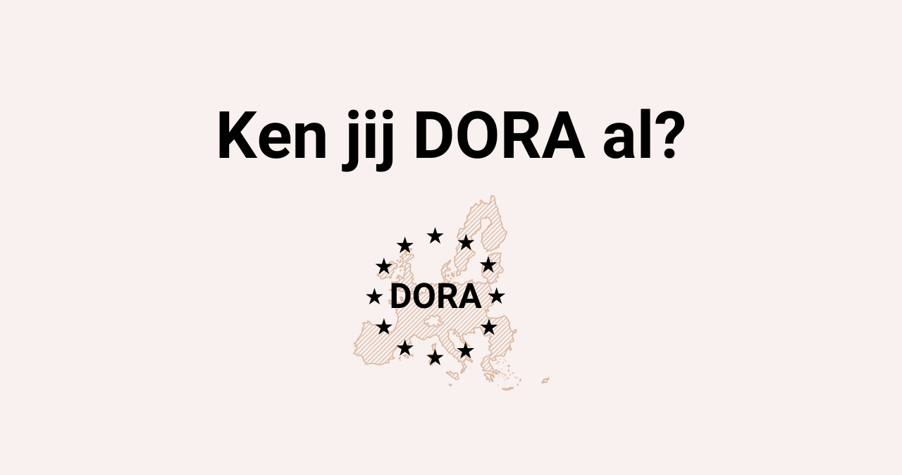 Ken Jij Dora Al Digital Operational Resilicience Act Sheeo